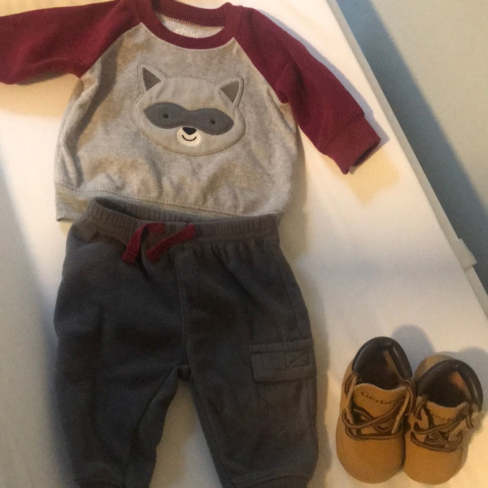 Raccoon outfit